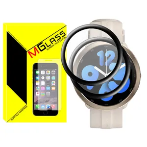 محافظ صفحه نمایش نانو ام‌گلس مدل Pmma-MG مناسب برای ساعت هوشمند شیائومی Maimo Watch R بسته دو عددی