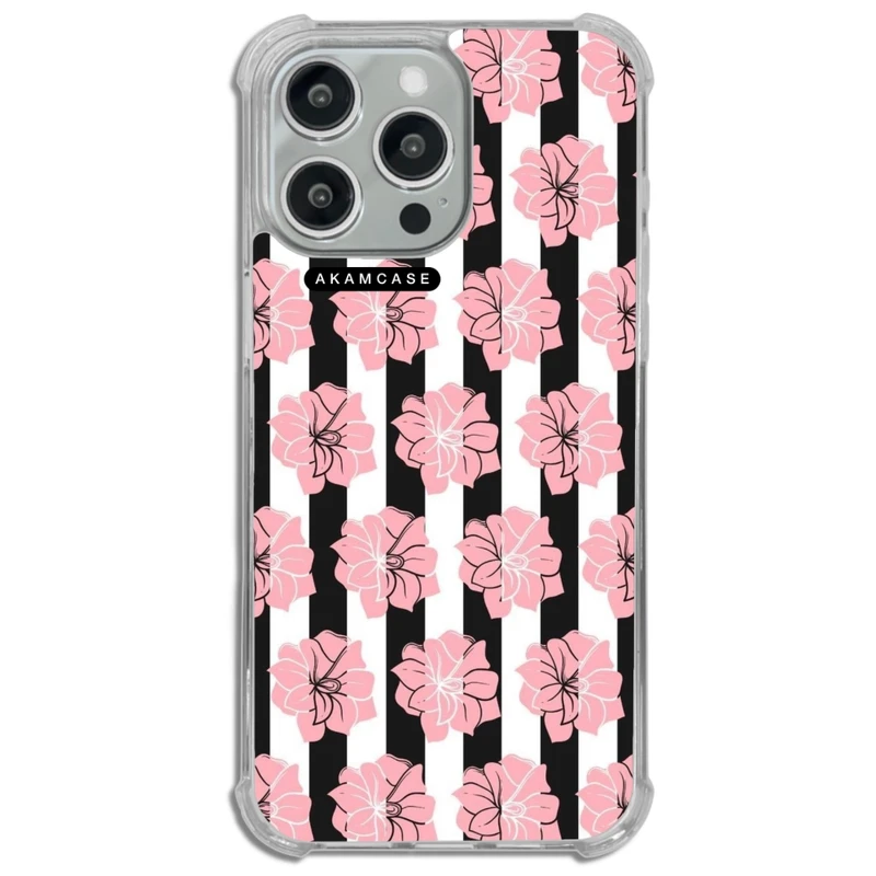 کاور آکام مدل AMCWTA15PROMAX-FLOWERS21 مناسب برای گوشی موبایل اپل iPhone 15 Pro Max