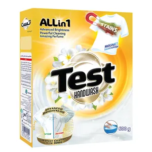 پودر لباسشویی دستی تست مدل allin 1 وزن ۶۰۰ گرم