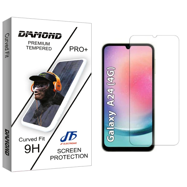 محافظ صفحه نمایش جی اف مدل Diamond مناسب برای گوشی موبایل سامسونگ Galaxy A24 4G