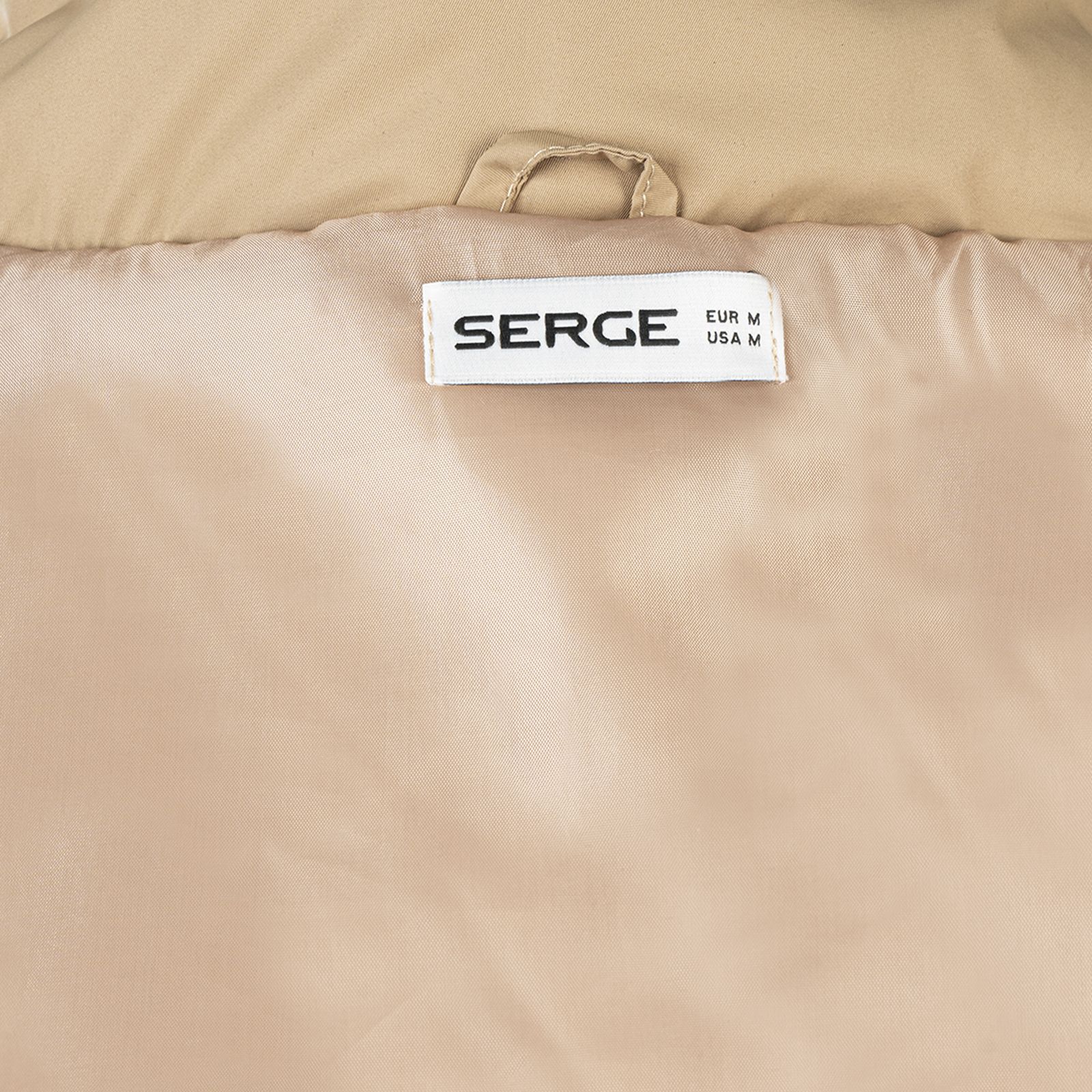 کاپشن زنانه سرژه مدل 219129 رنگ کرم -  - 4