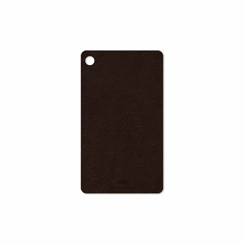 برچسب پوششی ماهوت مدل Dark-Brown-Leather مناسب برای تبلت لنوو Tab M7 2019