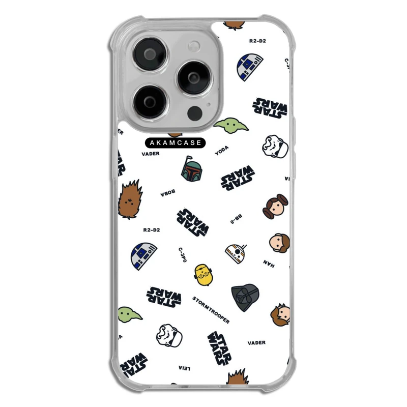 کاور آکام مدل AMCWTA14PRO-STAR WARS8 مناسب برای گوشی موبایل اپل iPhone 14 Pro