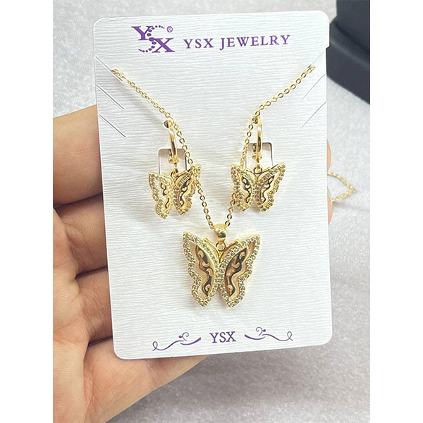 نیم ست زنانه وای اس ایکس مدل پروانه کد 87293