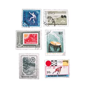 تمبر یادگاری مدل ورزشی مجارستان کد DS4168 مجموعه 6 عددی