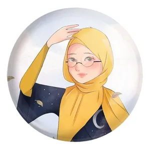 پیکسل خندالو طرح دخترانه باحجاب کد 26006 مدل بزرگ