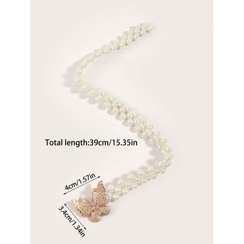 پرده جمع کن مدل Butterflypearl01 مجموعه دو عددی