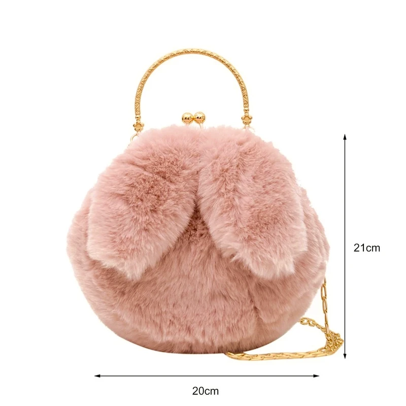 عکس شماره 2 : کیف رودوشی دخترانه مدل پولیشی طرح خرگوشی کد 101024