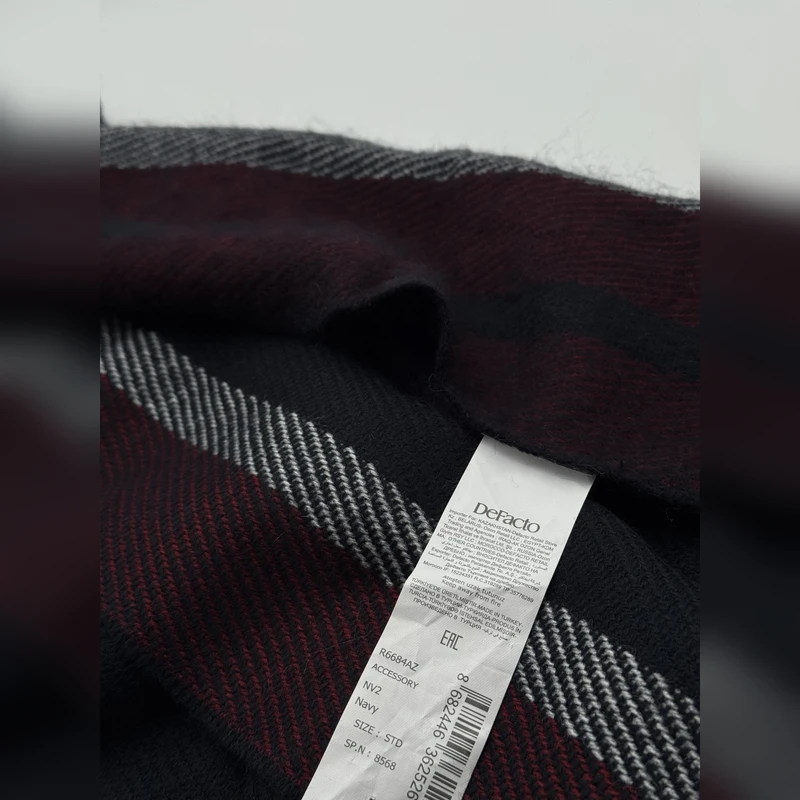 عکس شماره 7 : شال گردن مردانه دفکتو مدل اکریلیک def 154