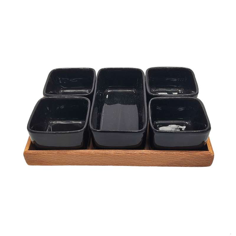 اردوخوری مدل 3 خانه مستطیل شطرنجی کد 15655