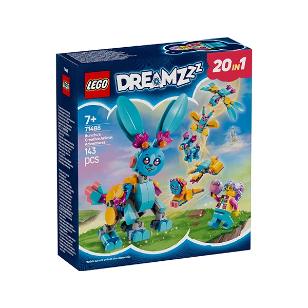لگو 143 تکه سری دریمزز مدل Bancho’s Creative Animal Adventures کد 71488