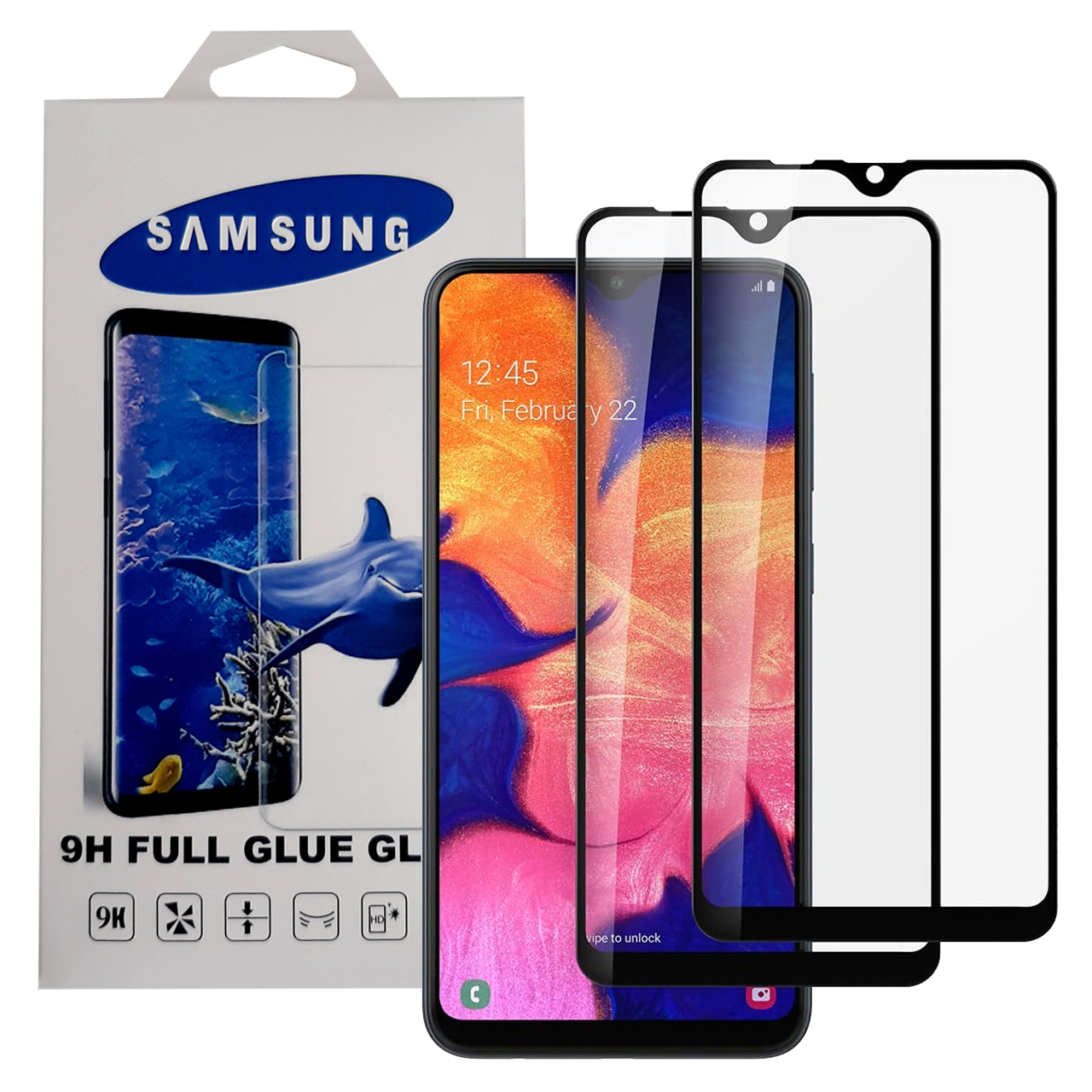 محافظ صفحه نمایش سامسونگ مدل YGA500 مناسب برای گوشی موبایل سامسونگ Galaxy A50 / A30 بسته 2 عددی