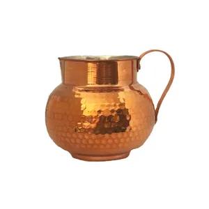 پارچ مسی مدل چکش کاری کد 1020
