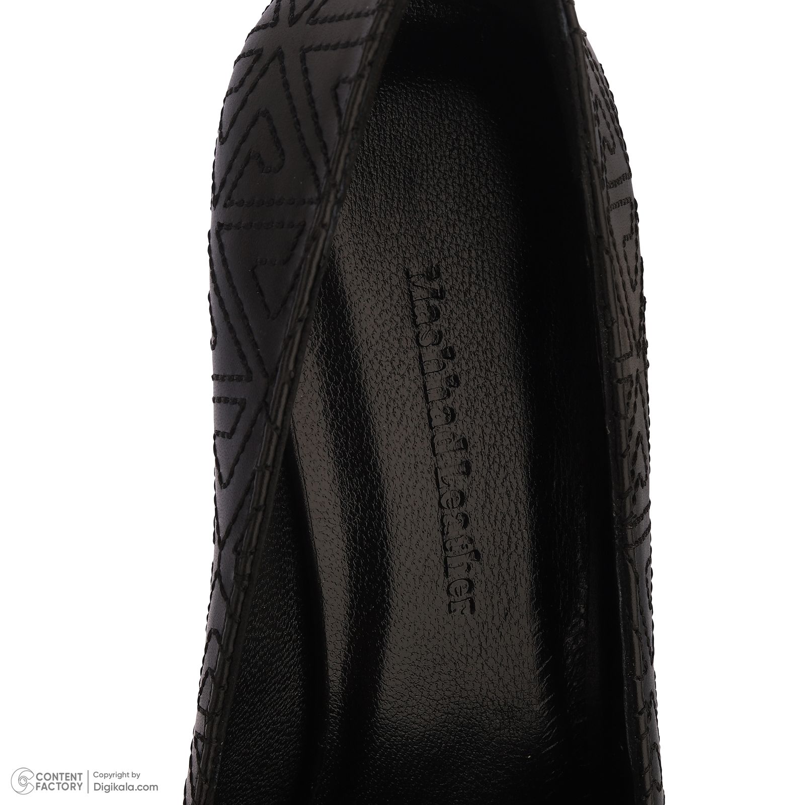 کفش پاشنه‌دار زنانه چرم مشهد مدل J2791-001-37 -  - 8