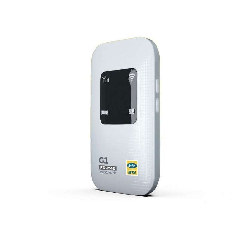 مودم 4G/ LTE قابل حمل ایرانسل مدل FD-M40 G1 به همراه 120 گیگابایت اینترنت 6 ماهه و 70 گیگابایت اینترنت 3 ماهه 