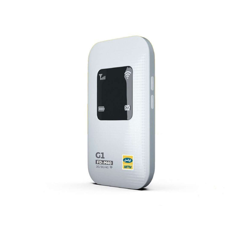 مودم 4G/ LTE قابل حمل ایرانسل مدل FD-M40 G1 به همراه 120 گیگابایت اینترنت 6 ماهه و 70 گیگابایت اینترنت 3 ماهه 