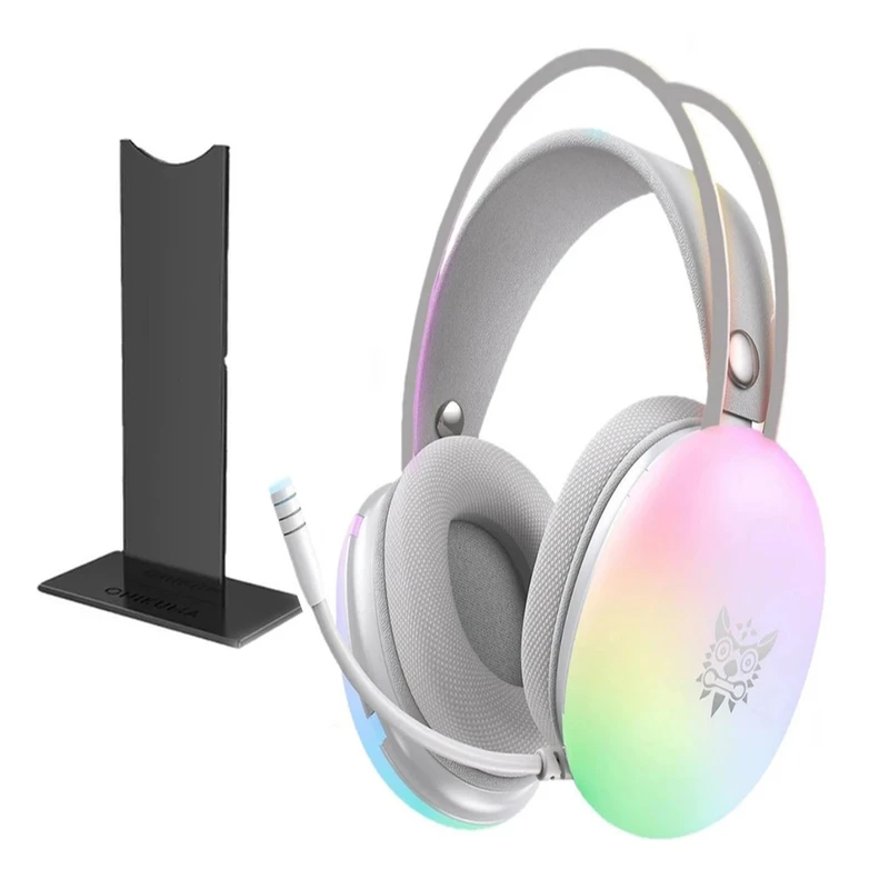 هدست گیمینگ اونیکوما مدل X25 RGB به همراه پایه نگهدارنده