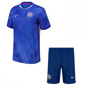 ست تی‌شرت و شلوارک ورزشی مردانه مدل چلسی Home 2026 رنگ آبی