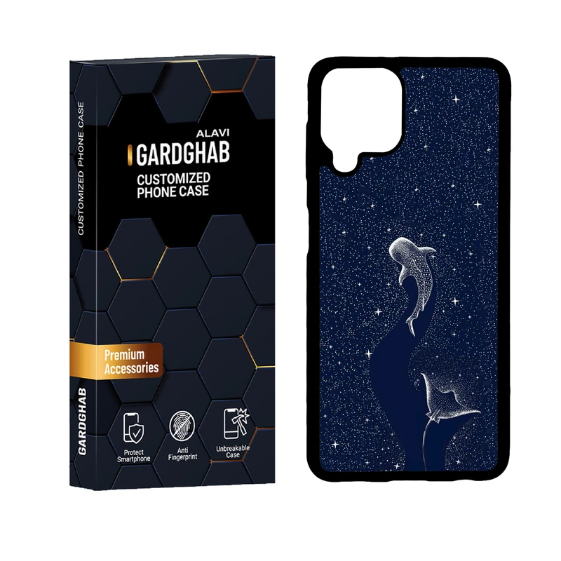 کاور گارد قاب علوی دورژله ای مدل هنری مناسب برای گوشی موبایل سامسونگ Galaxy A22 4G