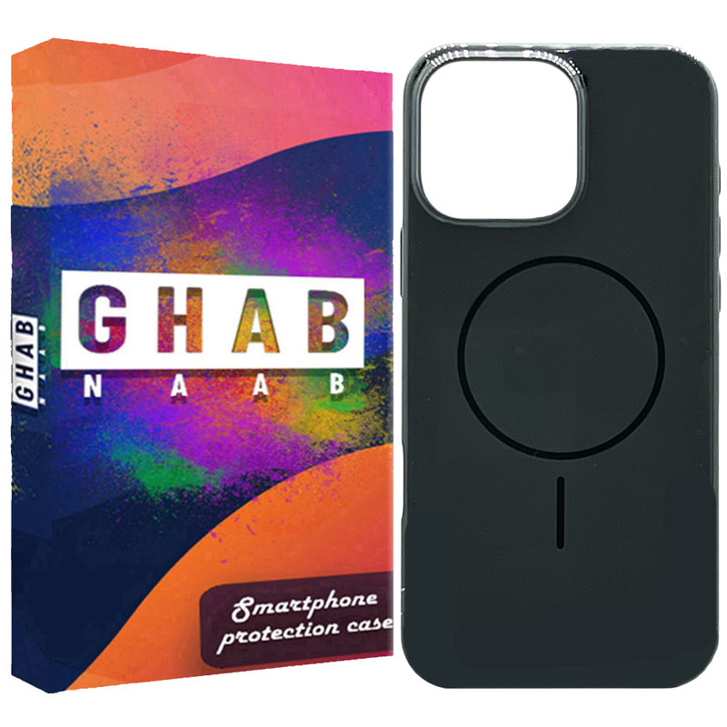 کاور قاب ناب مدل سیلیکون طرح مگ سیف مناسب برای گوشی موبایل اپل IPhone 15 Pro Max