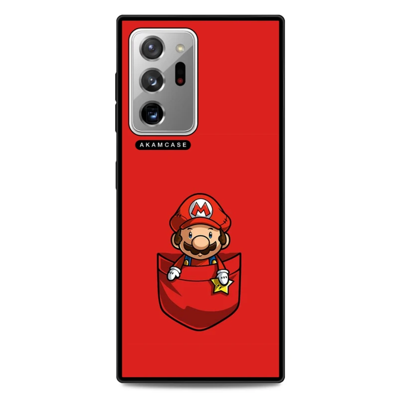 کاور آکام مدل AMC-WSGN20U-SUPER MARIO3 مناسب برای گوشی موبایل سامسونگ Galaxy Note 20 Ultra