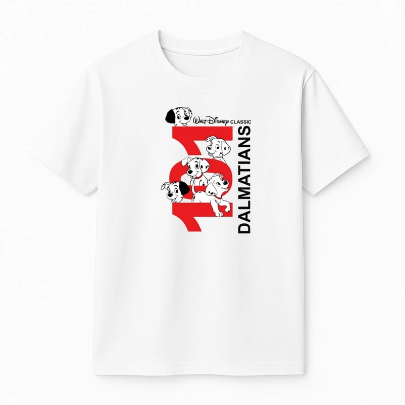 تی‌شرت آستین کوتاه پسرانه مدل سگ خالدار کد v1 