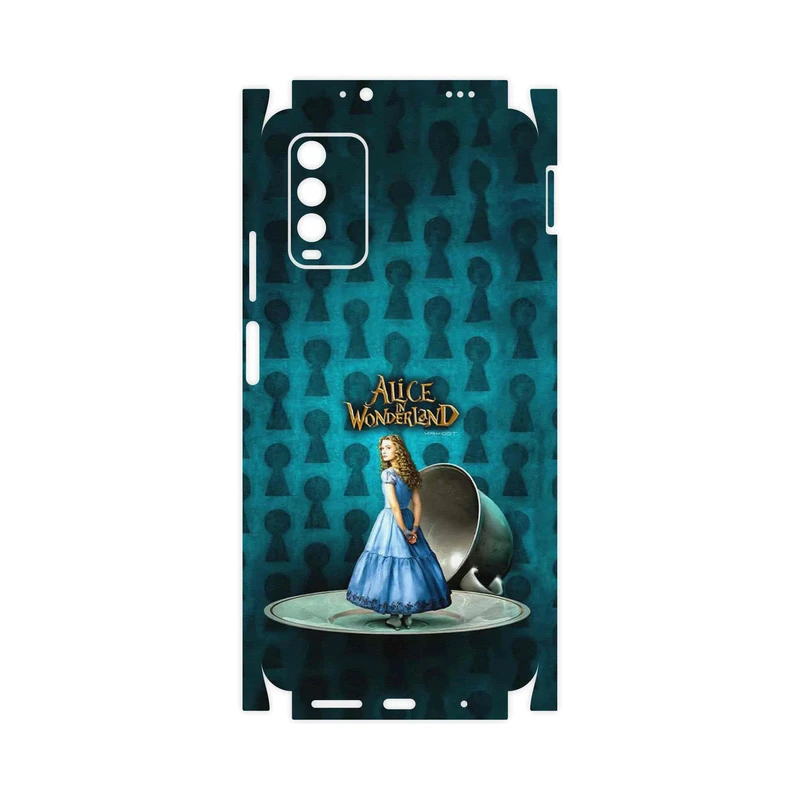 برچسب پوششی ماهوت مدل Alice in Wonderland-FullSkin مناسب برای گوشی موبایل شیائومی Redmi Note 9 4G