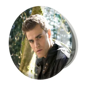 آینه جیبی خندالو طرح استفان سالواتوره خاطرات یک خون آشام  The Vampire Diaries  مدل تاشو کد 23682 