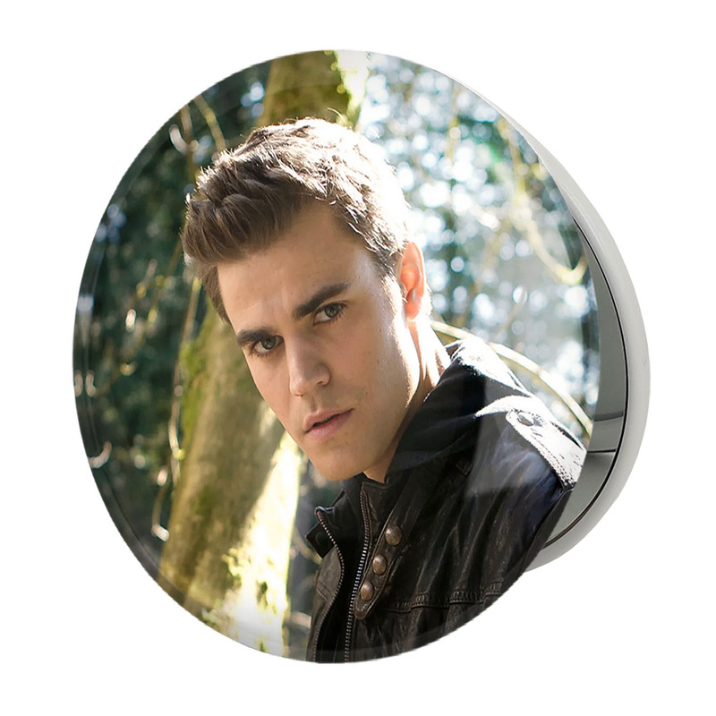 آینه جیبی خندالو طرح استفان سالواتوره خاطرات یک خون آشام The Vampire Diaries مدل تاشو کد 23682 
