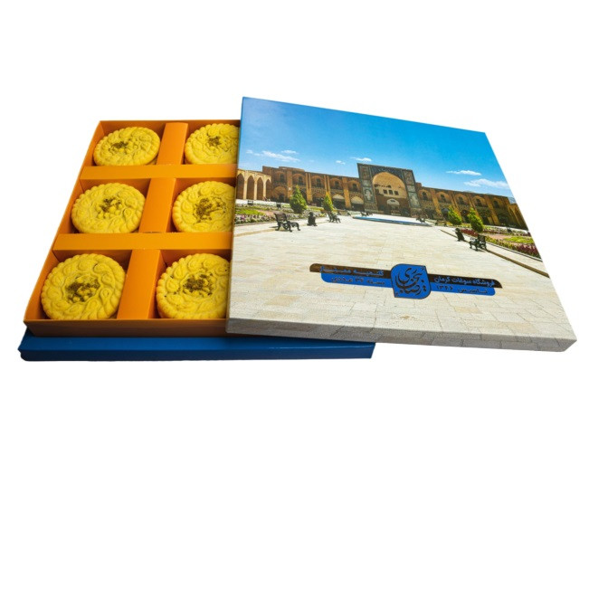کلمپه گردویی زعفرانی ممتاز بیجاری کرمان - 1200 گرم
