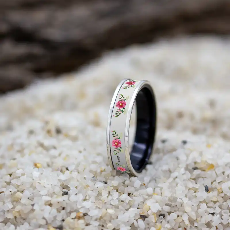 انگشتر ناکسیگو مدل گل کد RB16012