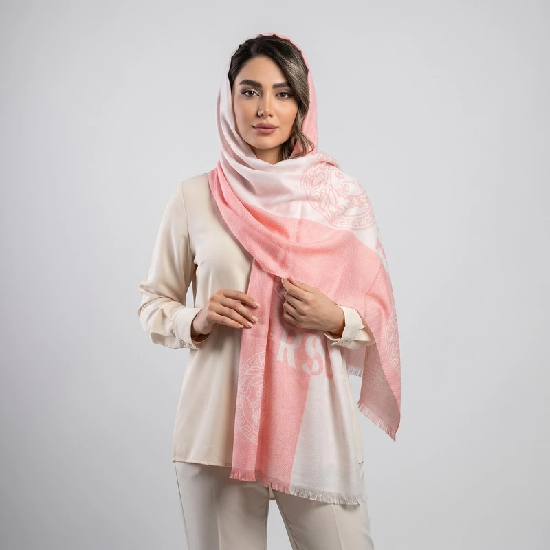 شال زنانه مدل نخی ساده شاد تابستانی 