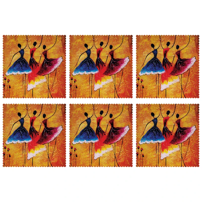 زیربشقابی مدل U1-42041 بسته 6 عددی