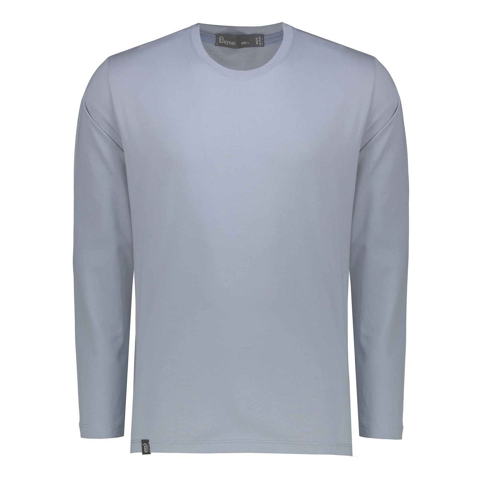 تی شرت آستین بلند مردانه باینت مدل 513-21 رنگ آبی روشن -  - 2