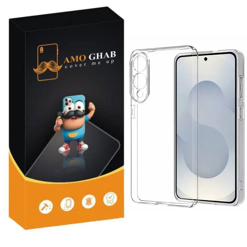 کاور عمو قاب مدل Crystal مناسب برای گوشی موبایل سامسونگ Galaxy S25 Edge