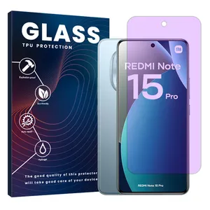 Glass Eye Care model anti purple screen protector suitable for Xiaomi Redmi Note 15 Pro 4G Mobile phone
