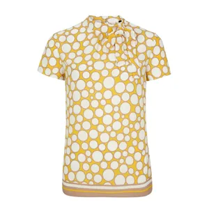 بلوز آستین کوتاه زنانه اس.اولیور مدل ساتن