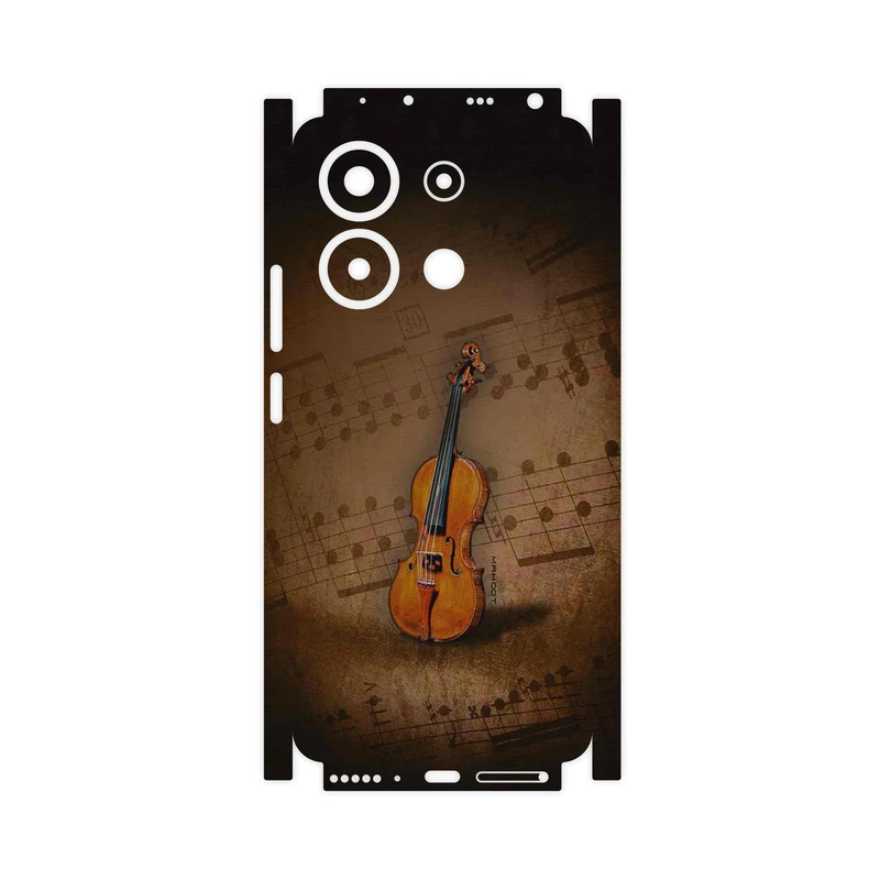 برچسب پوششی ماهوت مدل Violin_Instrument-FullSkin مناسب برای گوشی موبایل شیائومی Redmi Note 13 4G