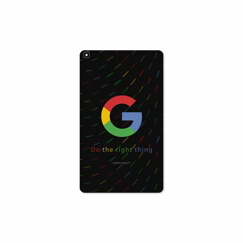 برچسب پوششی ماهوت مدل Google-Logo مناسب برای تبلت سامسونگ Galaxy Tab A 8.0 2019 T295