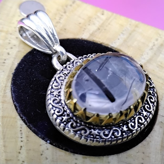 آویز گردنبند نقره زنانه مدل glsr-1729