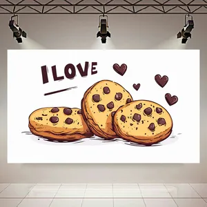  پوستر طرح مخمل کوکی مدل LOVE کد AR303075