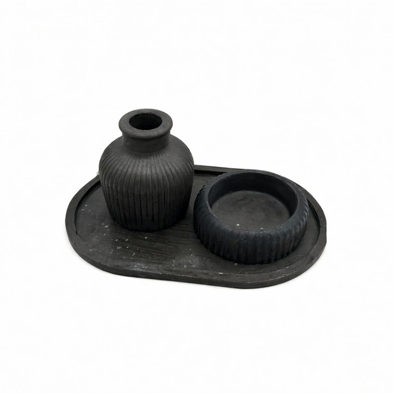 شمعدان سنگی مدل J2