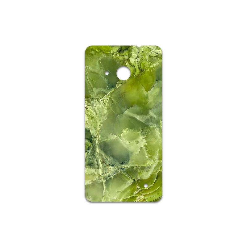 برچسب پوششی ماهوت مدل Green Crystal Marble مناسب برای گوشی موبایل مایکروسافت Lumia 550