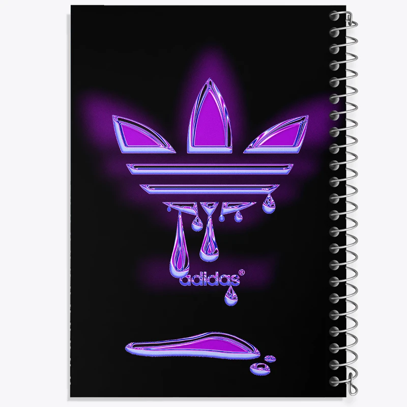 دفتر مشق 50 برگ خندالو طرح آدیداس (Adidas) کد 36944