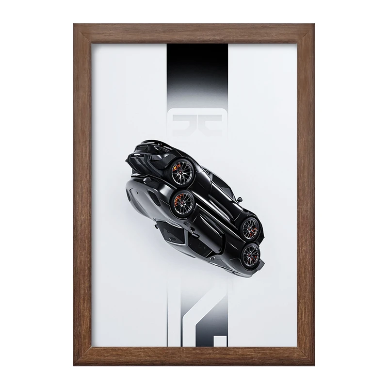 تابلو خندالو طرح ماشین اسپرت کد F10861