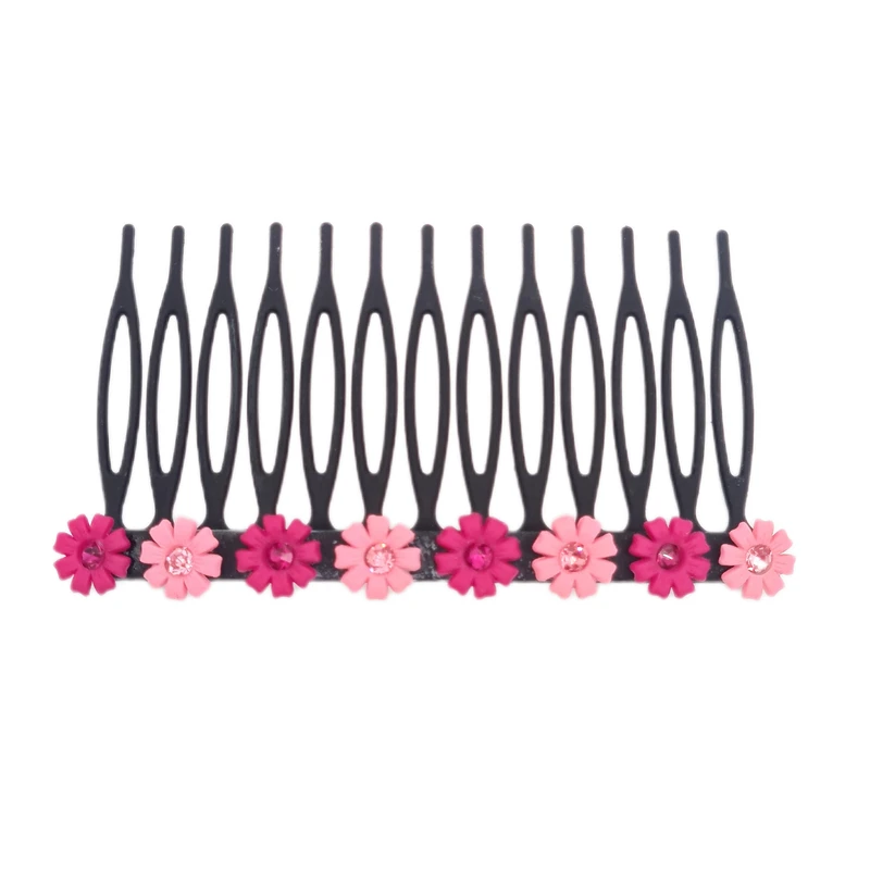 شانه مو زنانه مدل گل کد sh 684