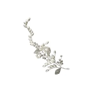 ریسه مو زنانه مدل مروارید گندمی