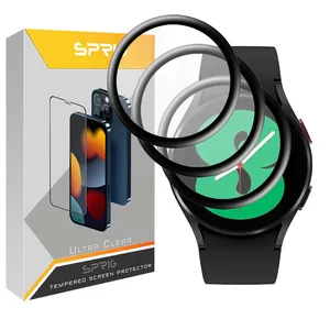 محافظ صفحه نمایش نانو اسپریگ مدل Pmma-SPG مناسب برای ساعت هوشمند سامسونگ Galaxy Watch 4 40mm بسته سه عددی