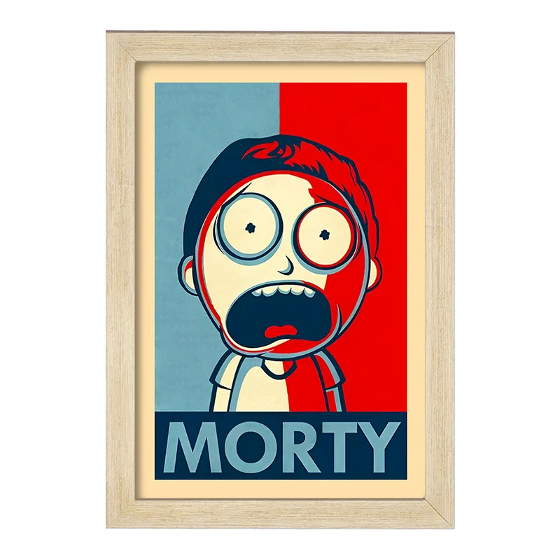 تابلو خندالو مدل مورتی (morty) کد F6488