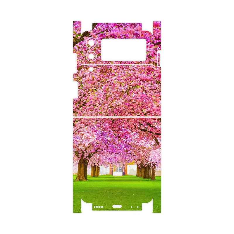 برچسب پوششی ماهوت مدل Spring Season-FullSkin مناسب برای گوشی موبایل سامسونگ Galaxy Z Flip3 5G